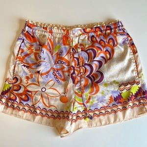 Zara multi color shorts